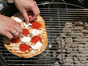 Grilled Pizza