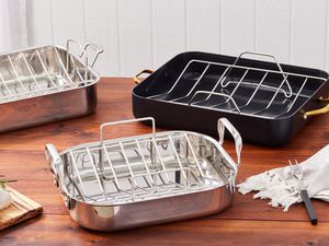 A selection of roasting pans we tested