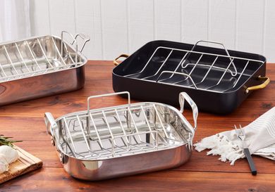 A selection of roasting pans we tested